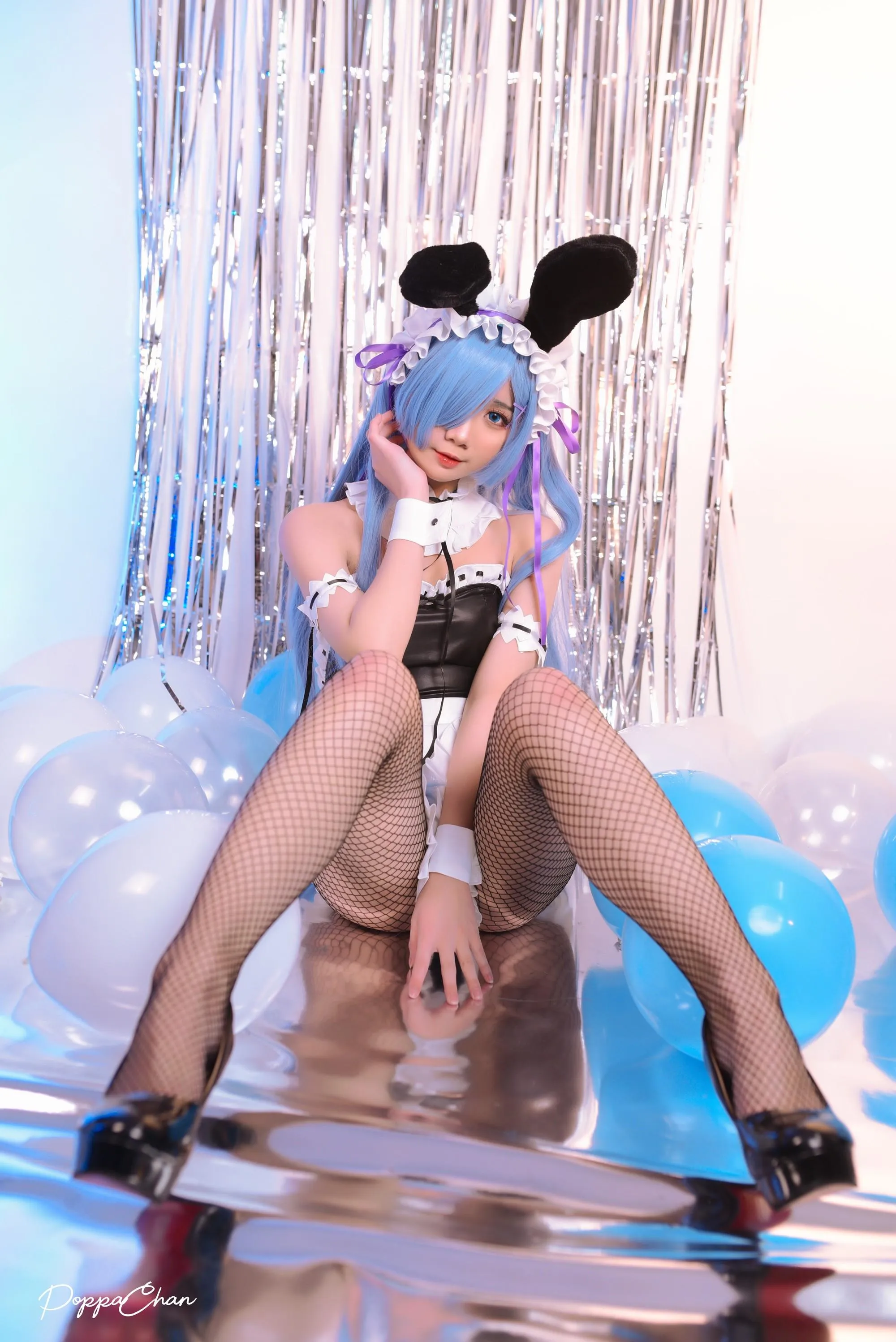 PoppaChan – NO.022 Rem Bunny Re-Zero [37P]插图1